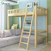 Wholesale Custom School Double Bed Pine Children Bunk Bed With Computer Desk And Chair