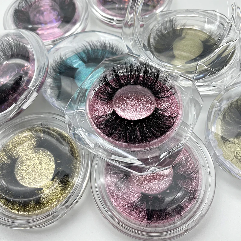 

3d free sample mink eyelashes private label, Natural black