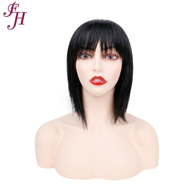 

FH manufacturer wholesale 100 real vietnam vrigin human hair wig 10 inch bob raw cuticle aligned virgin hair wigs