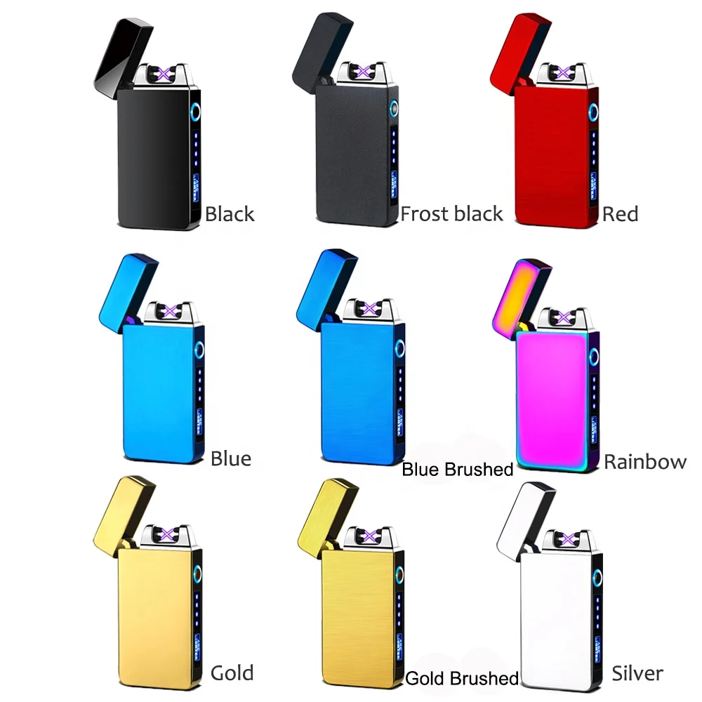 
Wholesale 2019 New Design USB Cigars Cigarette Lighter Safe No Flame No Gas Lighter 