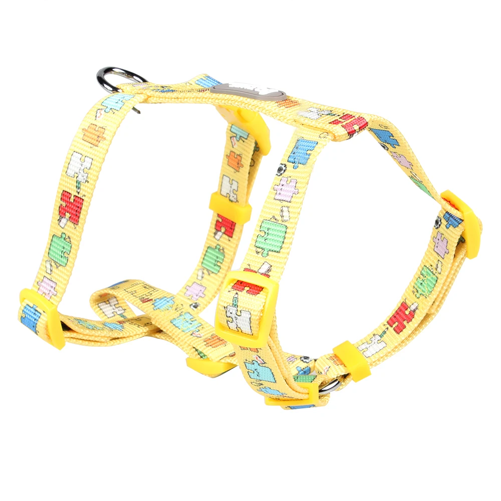 

wholesale Best selling products custom adjustable soft polyester pet dog harness