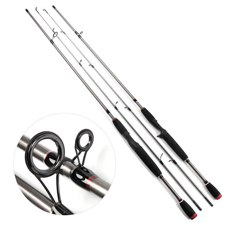 

The new fishing rod 1.8M 2.1M Casting Spinning Carbon Rods Fishing Pole Spinning Fishing Rod 2 Section