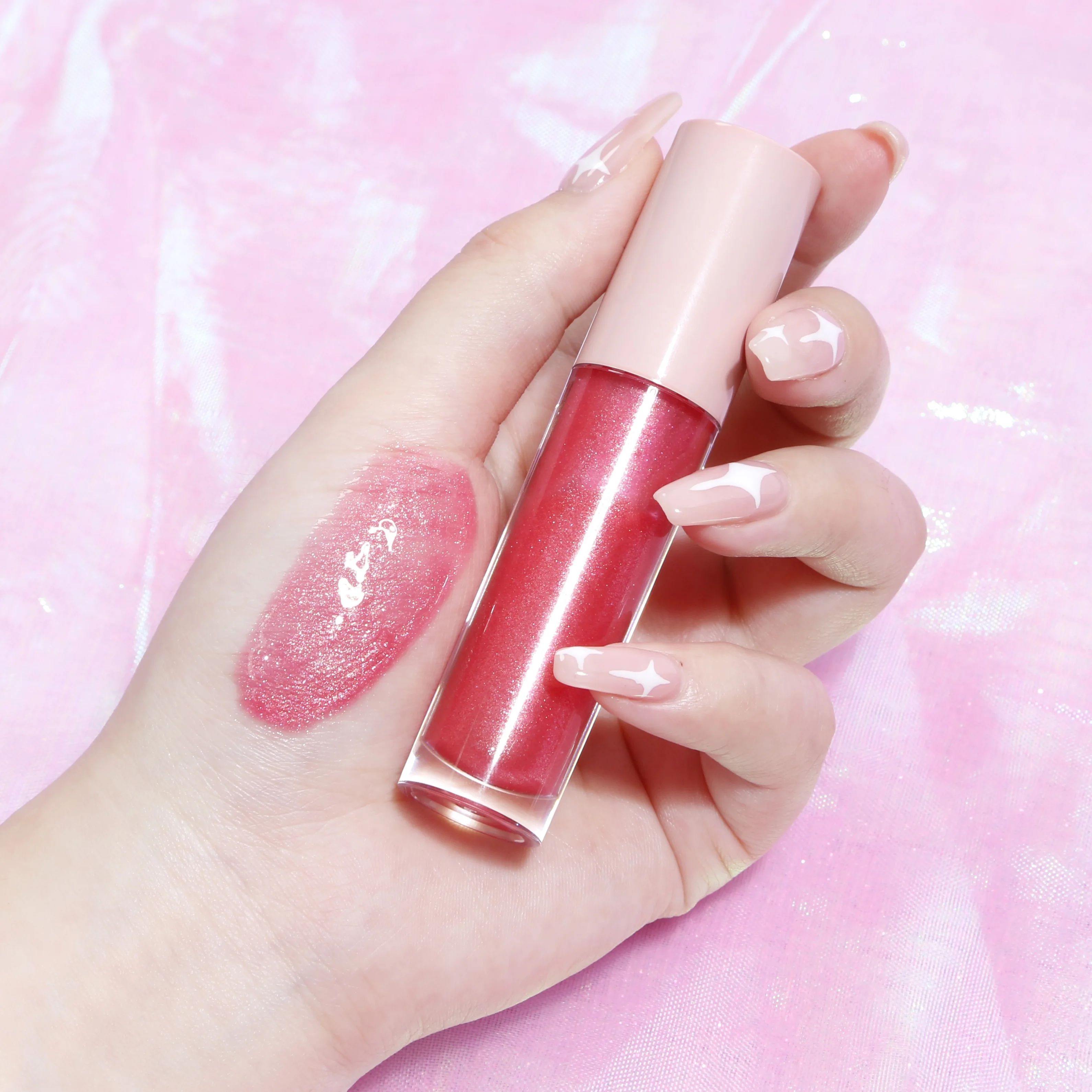 

S252 High quality vegan lip gloss lip plump plumper plumping gloss private label lip plumper