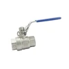 Stainless steel 304 1/2 inch NPT threaded ball valve handles valve casting ss ball valve water 2pcs ball valves