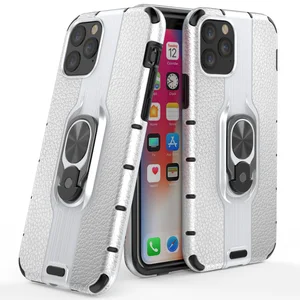 Top Quality Armor Car Magnetic Ring Holder Mobile Cell Phone Case Covers For Iphone 11 R Case