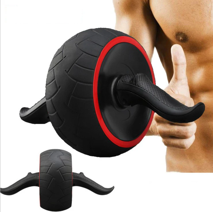 

Home fitness Abdominal roller Exercise Equipment ab wheel roller for Core Workouts, Black+red