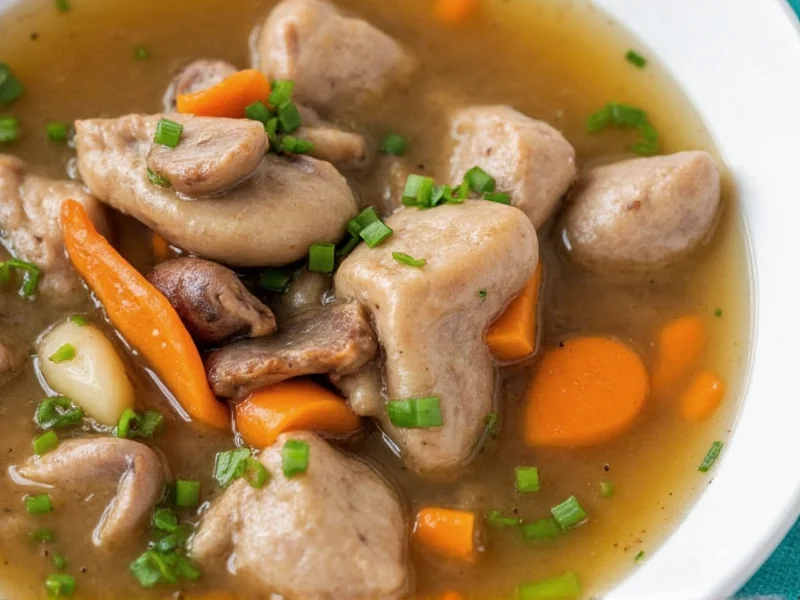 Perfect Pork Chop Mushroom Soup Recipe in 90 Minutes