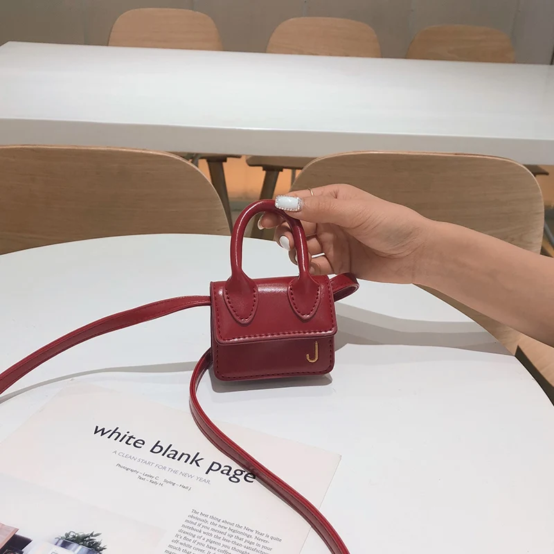 

Hot Sale Mini PU Crossbody Coin Purse Handbag Women Shoulder Bag, White, green, yellow, black, wine red