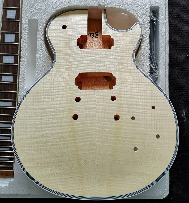

Best 1 Set DIY Unfinished Electric Guitar Kits All Hardware