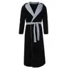 High quality bathrobe super soft coral fleece flannel bathrobe