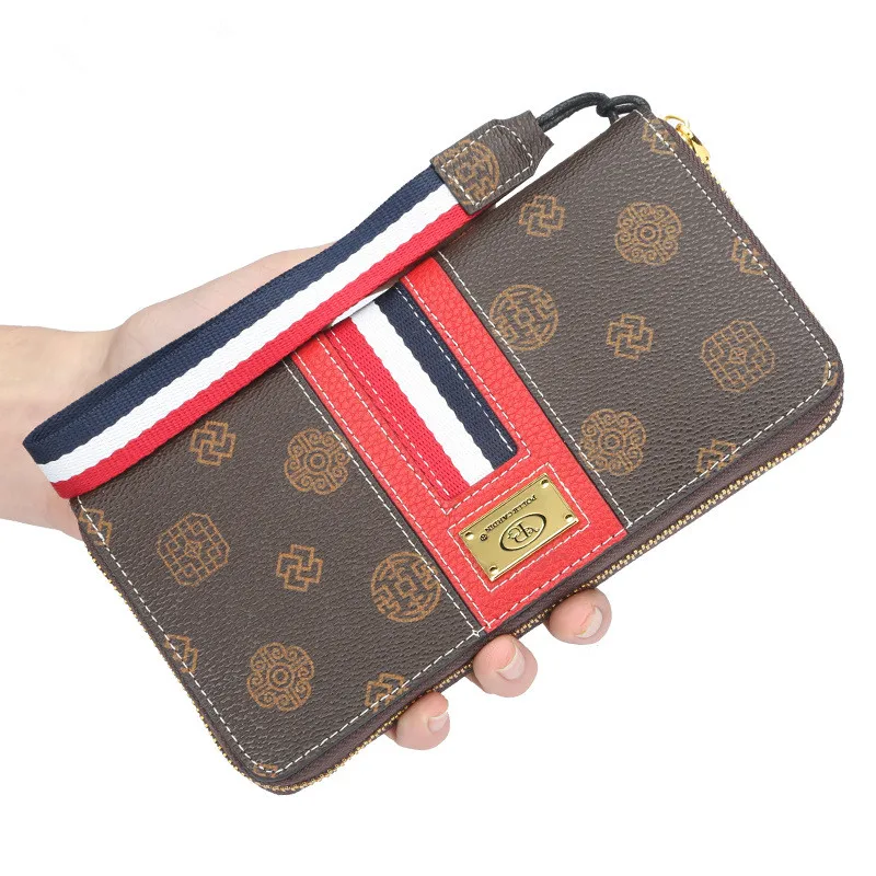 

China Manufacture Wholesale Price New Colors PU Leather Long Hand Purse For Woman Hand Wallet Bag