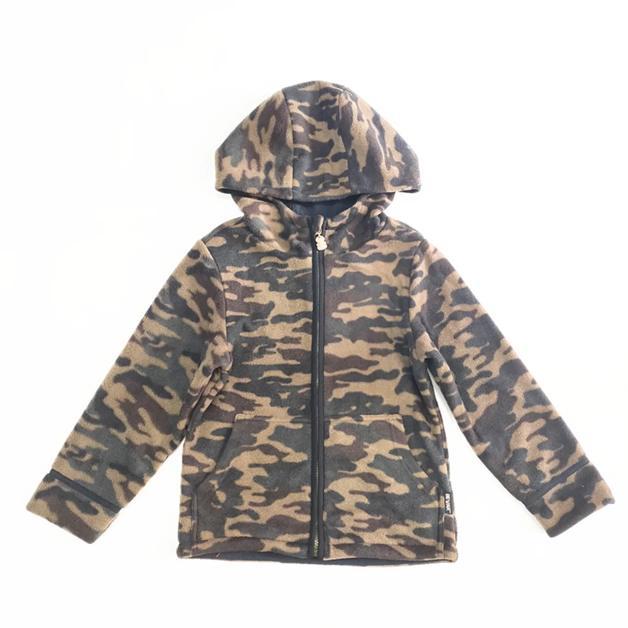 

New Design Camouflage Boy Winter Coat Lightweight Warm kids Hooded Down Outerwear coats for boys coral fleece jacket