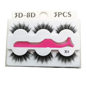 False Eyelash Extensions Manufacturer Chemical Fiber Eyelashes 2