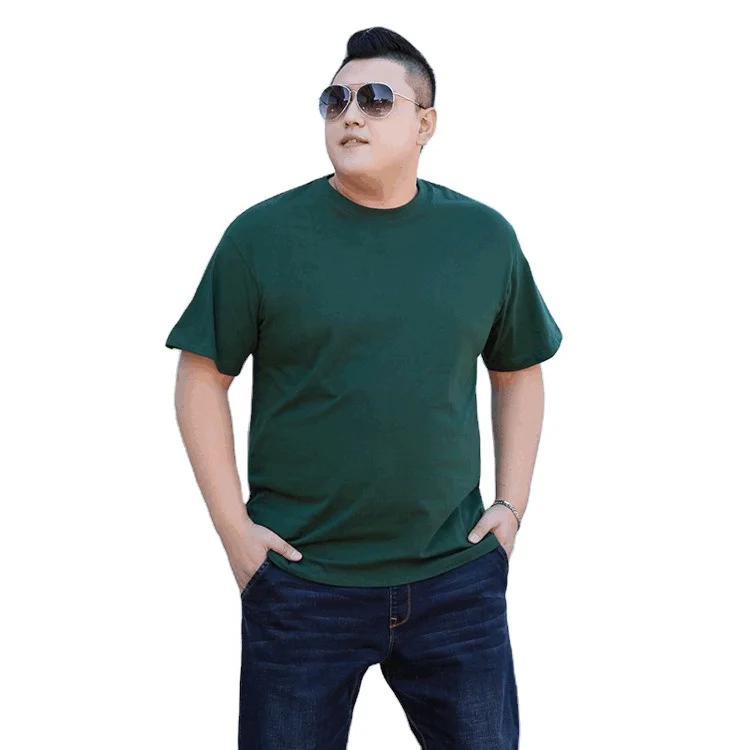 

Wholesale Mens Plain T Shirts Men's Plus Size Crew T-Shirts Custom Logo Big and Tall Clothing for Men