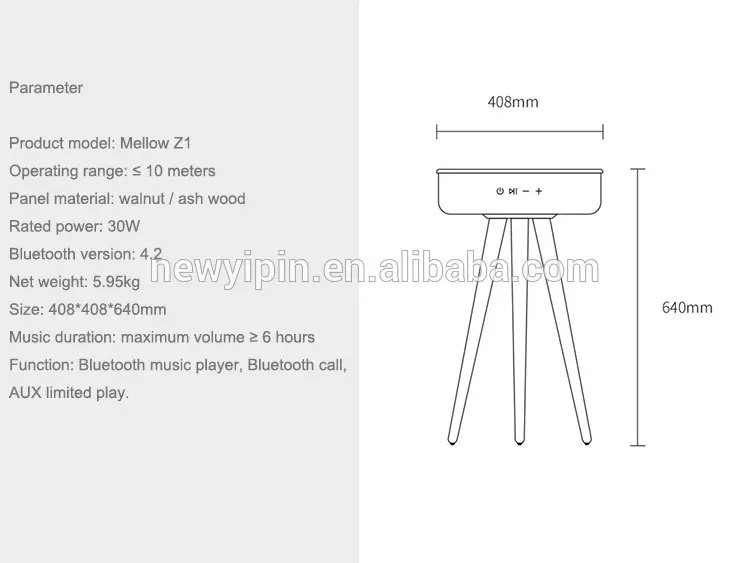 Popular Table speaker 2.0 bluetooth desktop speaker multifunction desktop speaker With Wireless Charger For Mobile Phone - ANKUX.COM