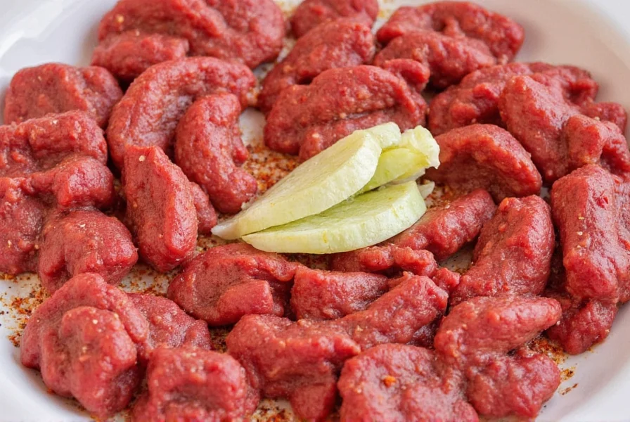 Beef and vegetables