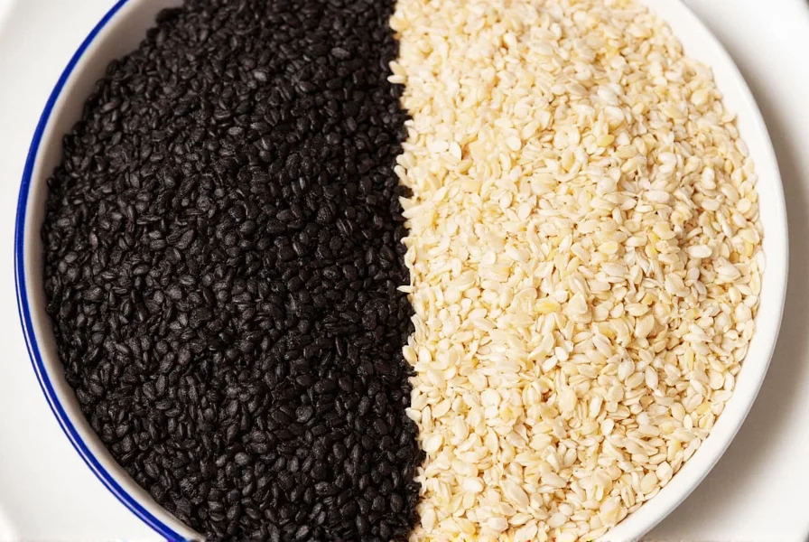 Toasting sesame seeds