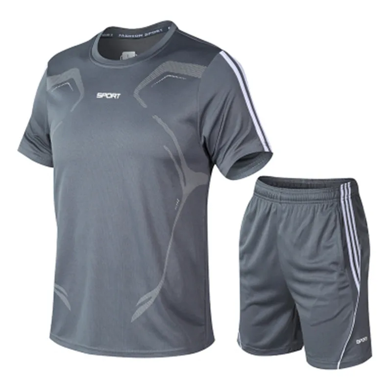 

Wholesale Custom Male's Sports Wear Men's Casual 2 Piece Sets