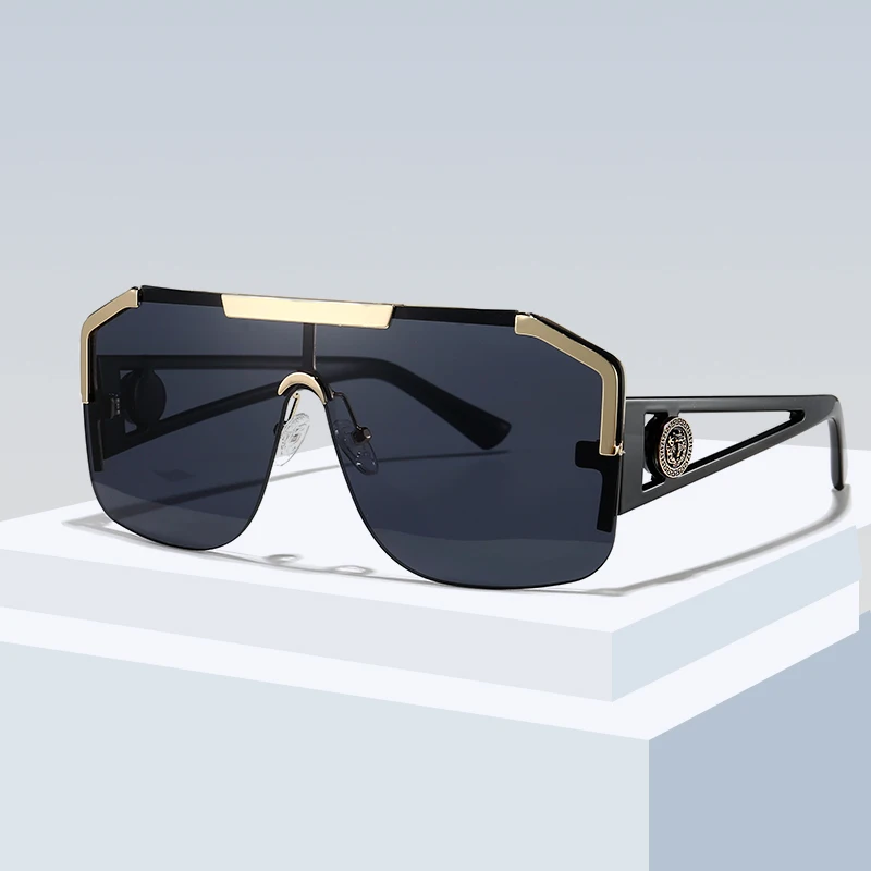 

modern uv quality custom logo luxury fashion sun glasses sunglasses, 7 colors