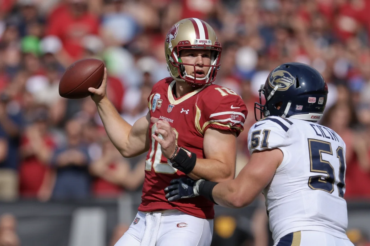 where did josh allen play college football