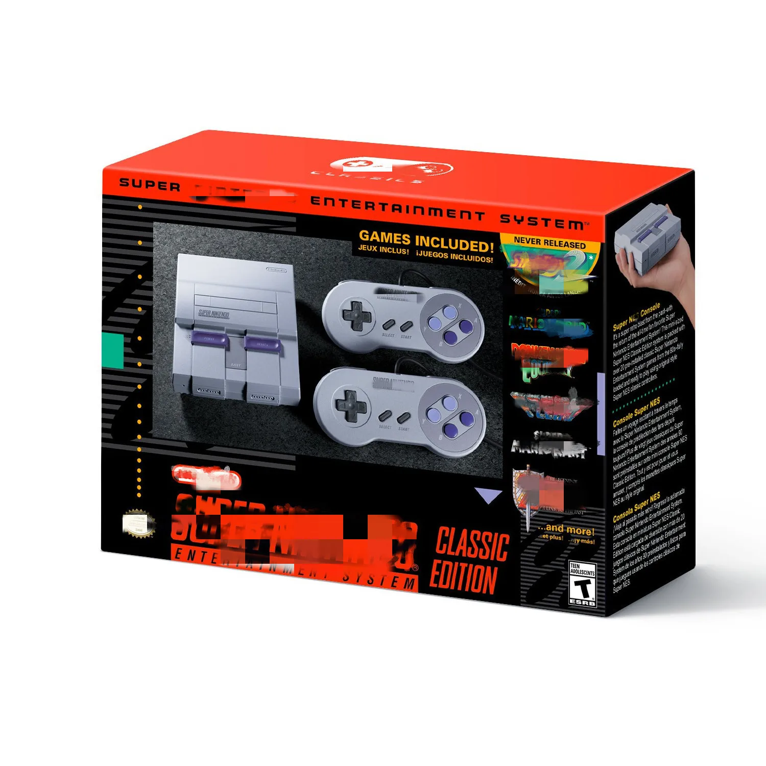 

Amazon sells Retro video game console TV Mini Game Console Built-in 21 Games for nes super console, Gray