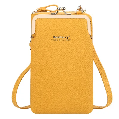 

Cell phone bag with shoulder strap,Chest crossbody phone bags for woman,OME leather mini phone bag crossbody bag case with chain
