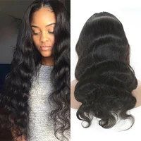 

Christmas New year Sales Free Shipping Preplucked Body Wave Lace Frontal Wig /360 Lace Wig Unprocessed Human Virgin Hair