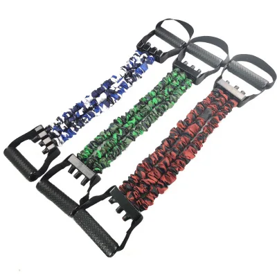 

Tension belt three-hole adjustment Anti Snap resistance band Chest Expander
