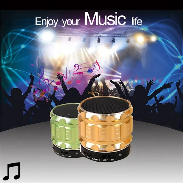 

hot sale products new style high quality waterproof mini Portable active wireless blue tooth S28 speaker For party, Red,blue,black,pink,silver,gold,green,brown