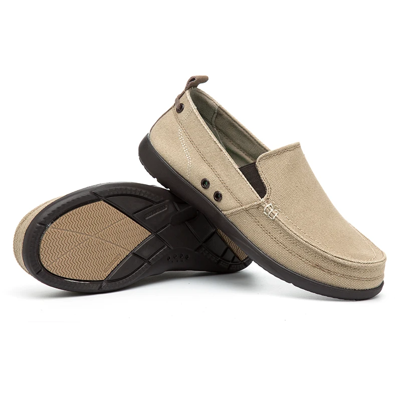 

Factory Wholesale Other Trendy Fashion Canvas Shoes Flat Casual Shoes Men Loafers
