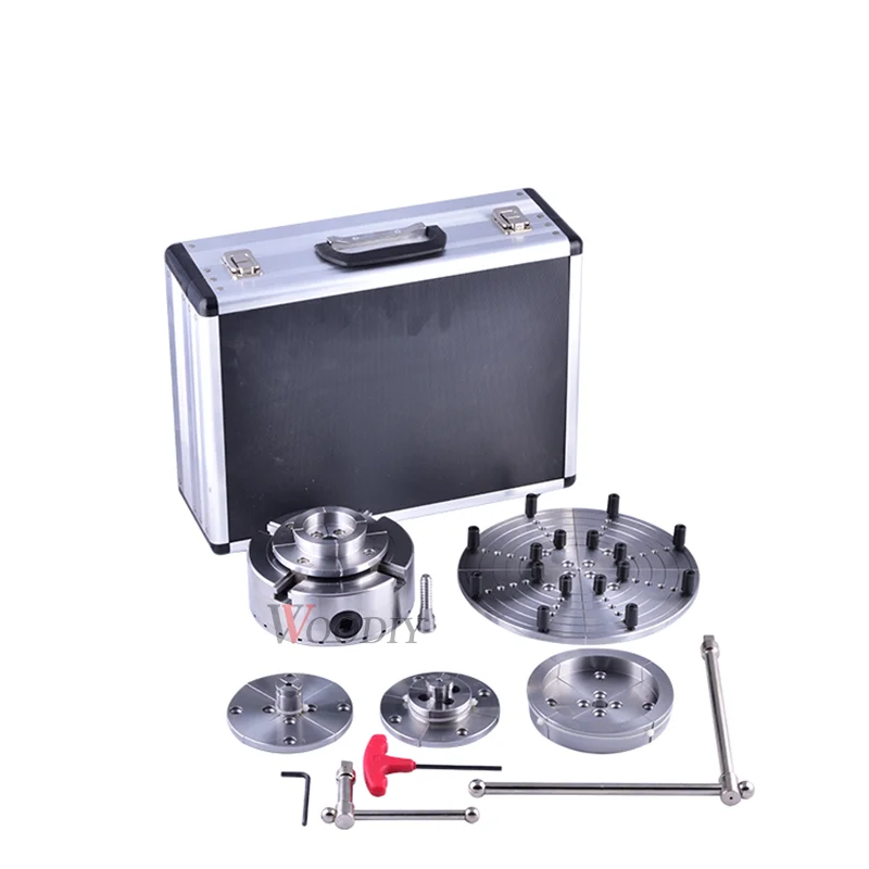 Woodiy 4 Jaw Wood Turning Working Lathe Chuck 5.5" Mini Lathe Chuck