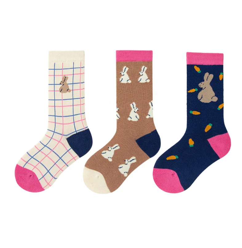 

hot sale fashion children school cute cotton socks kids cotton baby girls boy socks happy fashion wholesale custom