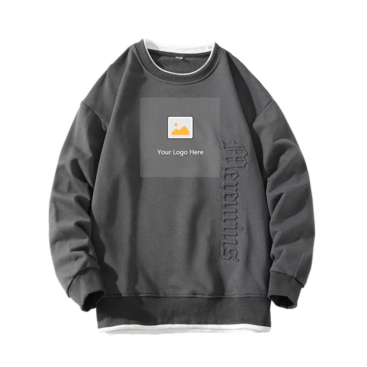 Double Layered Hoodie Patch Decoration 