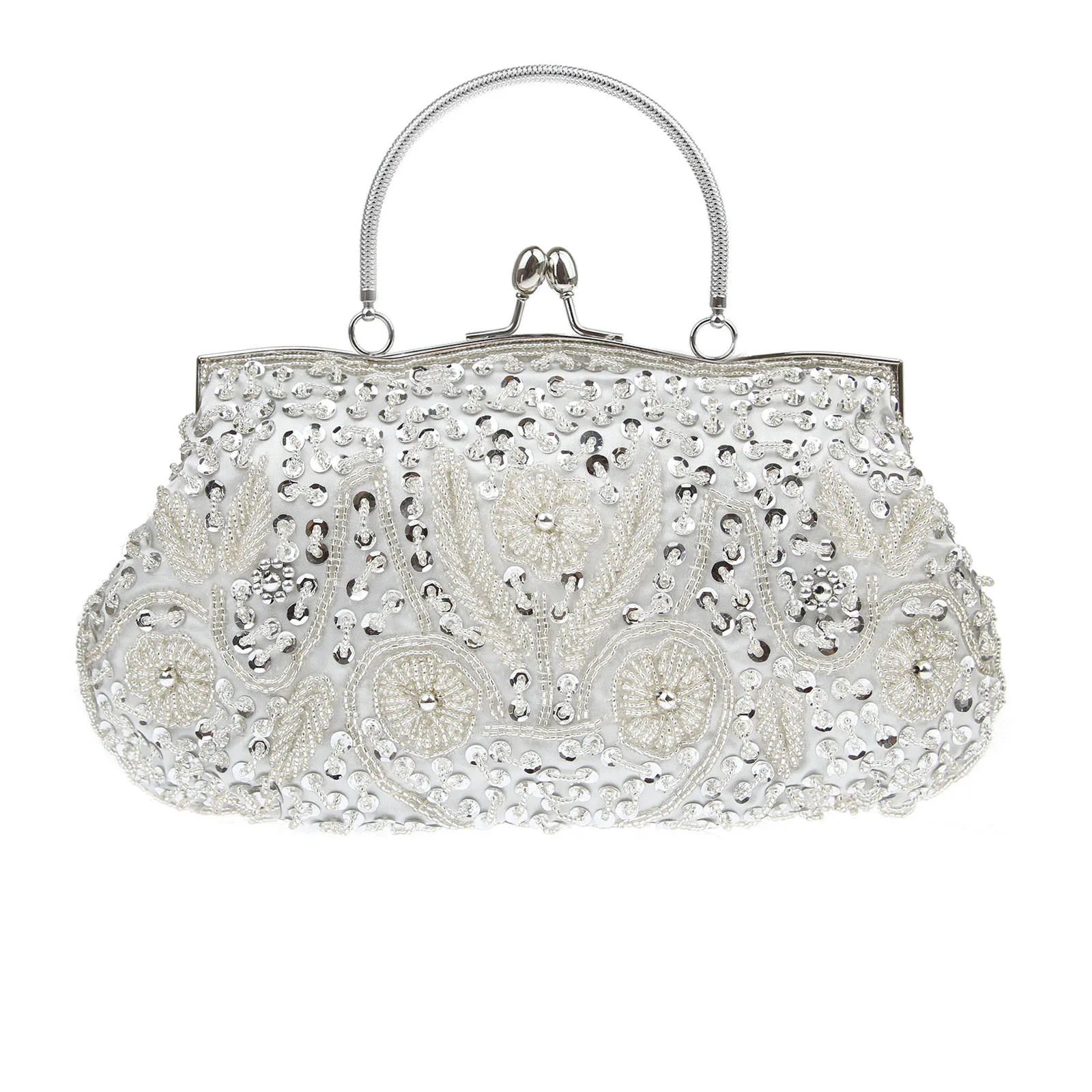 

New Arrival Beaded Evening Bags Wedding Clutch Bag Crystal Clutch Bags, 10 colors