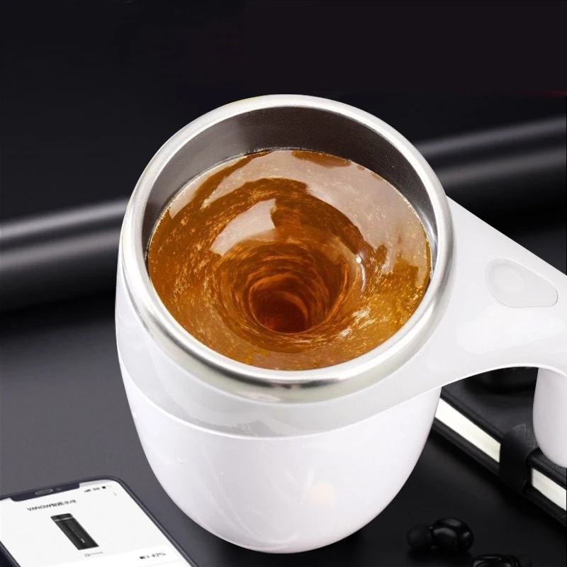 

Hot Sale Automatic Magnetic Stirring Coffee Mug Auto Mixing Expresso Coffee Cup