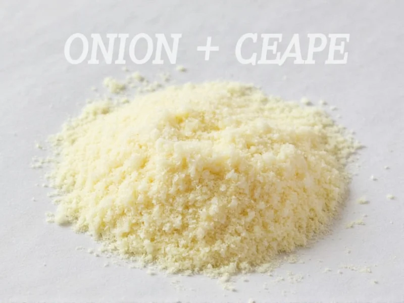1/4 Cup Onion Equals 1 Teaspoon Onion Powder: Exact Conversion