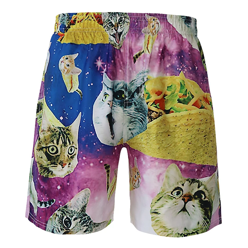 

Wholesale Custom logo Pattern Swim men women swimming trunks quick-dry sports surf board beach shorts, Printed brilliantly