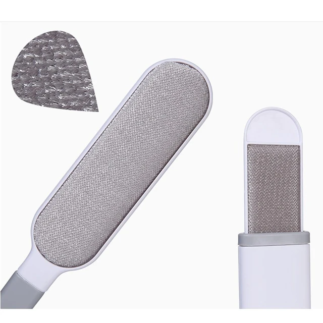 

Clothes Pet Hair Remover Brush Self-cleaning Base Removing Pet Plastic Reusable Pet Fur Remover From Couch Carpet