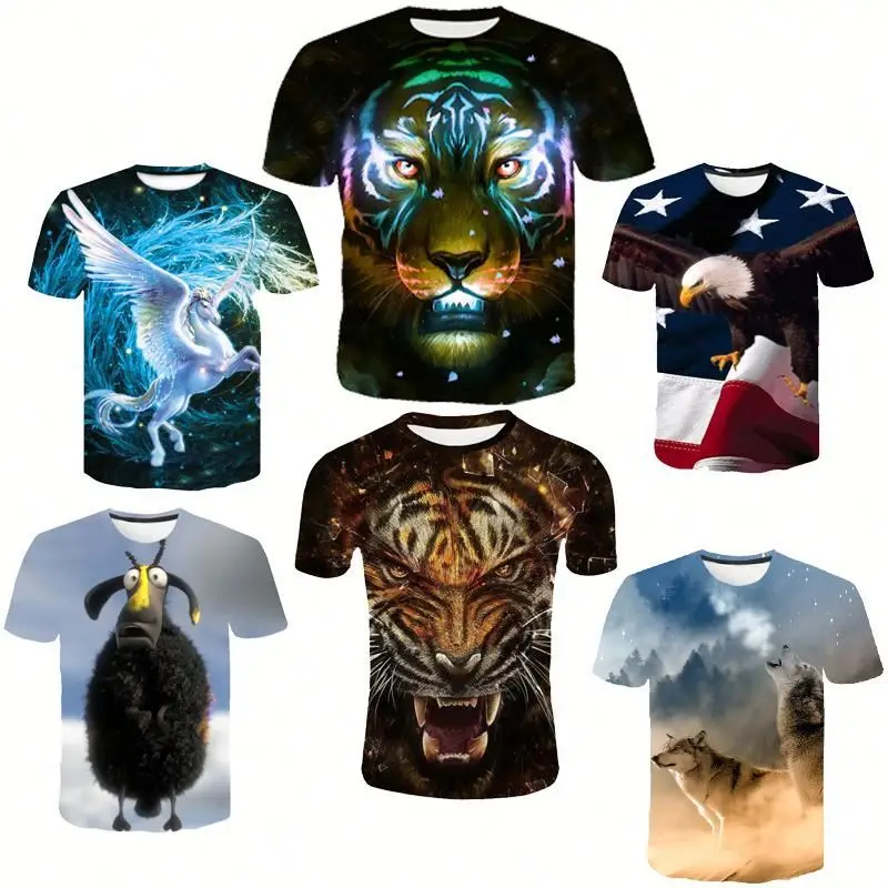Tshirts With Logo Custom Logo Printed 3d Tshirt Cotton Sheep Tiger Animal T Shirt For Men Custom Printed Tshirt Playeras Men S Buy Tshirt Playeras T Shirt Design Tshirts With Logo Custom Logo Printed Product