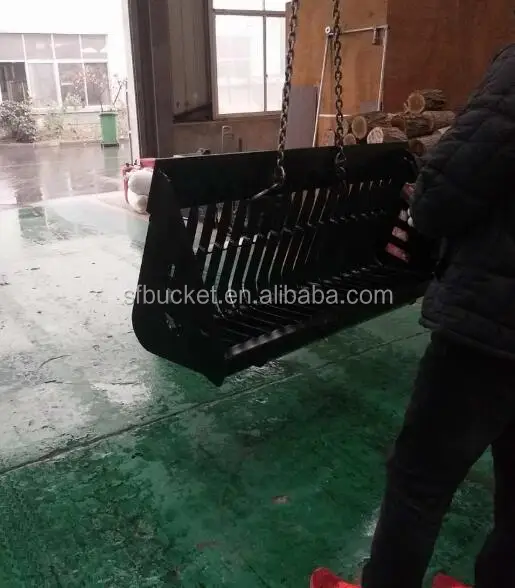 Sf Bucket Made Standard Sieve Bucket For Bobcat Skid Steer Loaders Buy Sf Bucket Made Standard