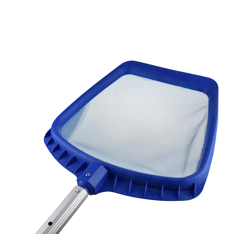 

Swimming pool plastic safety net hook metal swimming pool leaf catcher net, Blue