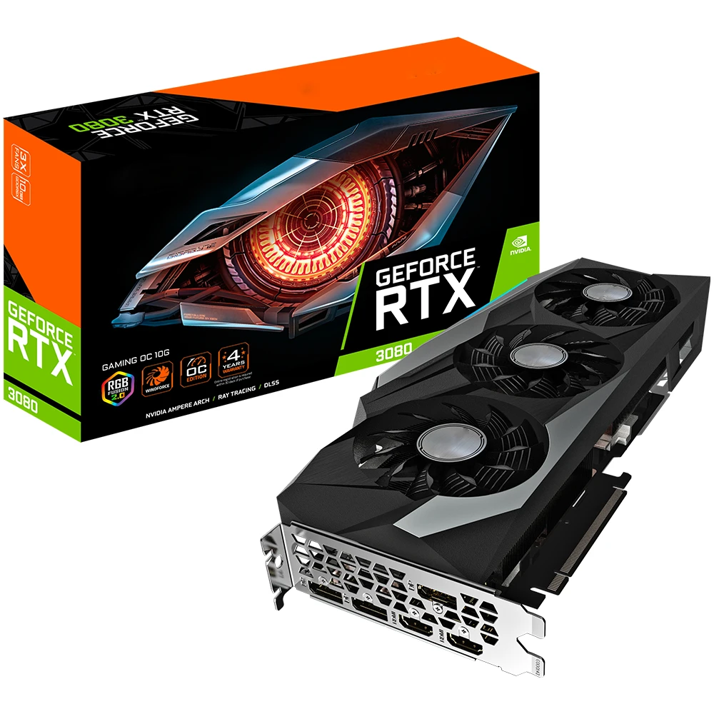 

OEM graphics card GeForce RTX 3080 GAMING OC 10G Chicken eating computer game E-sports independent graphics card [magic Eagle]