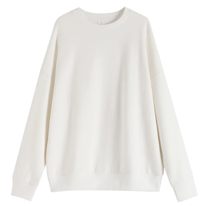 

Sweatshirt With Long Sleeve and oversize 95% cotton, Shown