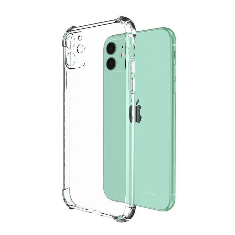 

Drop Shipping Transparent High Clear Shockproof Protective Soft TPU Phone Case for iPhone 13, Transparent clear