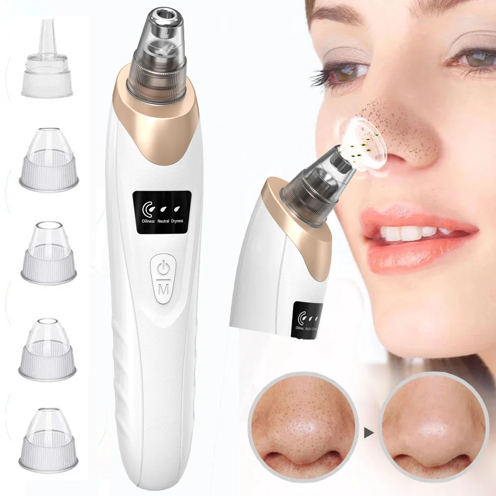 

Blackhead Remover Vacuum Skin Care Black Head Remover Suctioner Facial Vacuum Pore Cleaner HY9