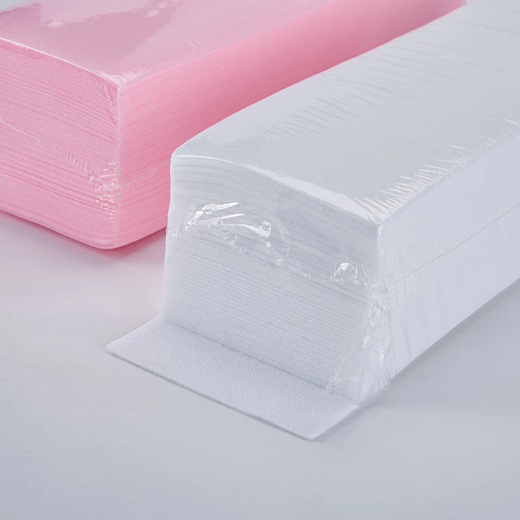 Nonwoven Waxing Face Facial Body Depilatory Cotton Eyebrow Paper Rolls