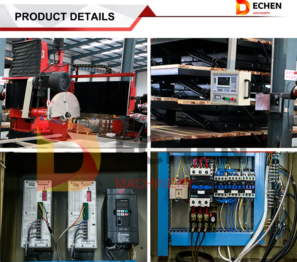 marble and granite cutting profile stone moulding machine