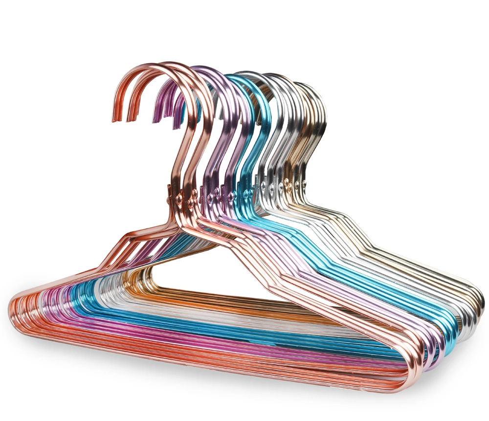 
Good quality aluminum metal baby costume hangers for kids 