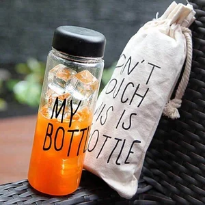 500ML Cheap PC Plastic Water Bottle Transparent My Bottle