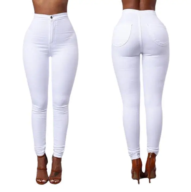 

Women's tight casual trousers new market Women's pants in a variety of colors High-waisted pants with small legs